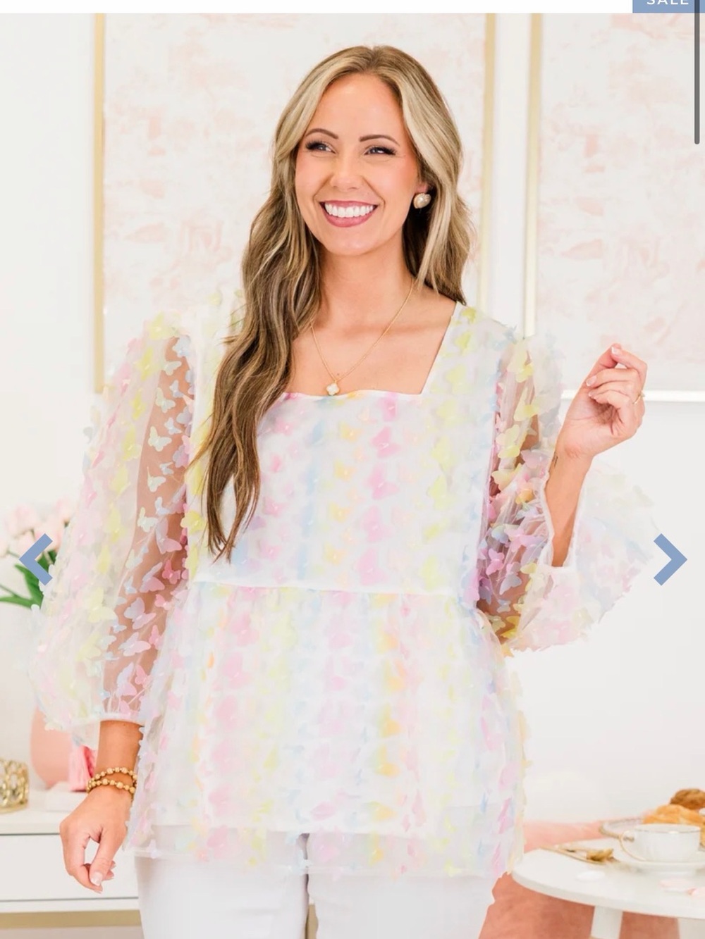 Chic Soul Ribbons In The Sky Top